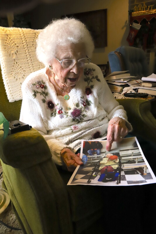 Edith Mitchell, 101, continues to use talents for the Lord 1 EdithMitchell2