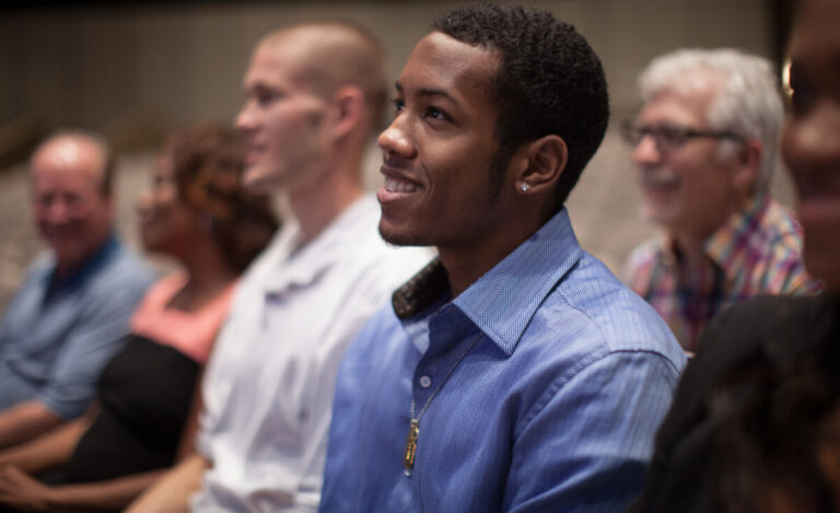 church planters in pews