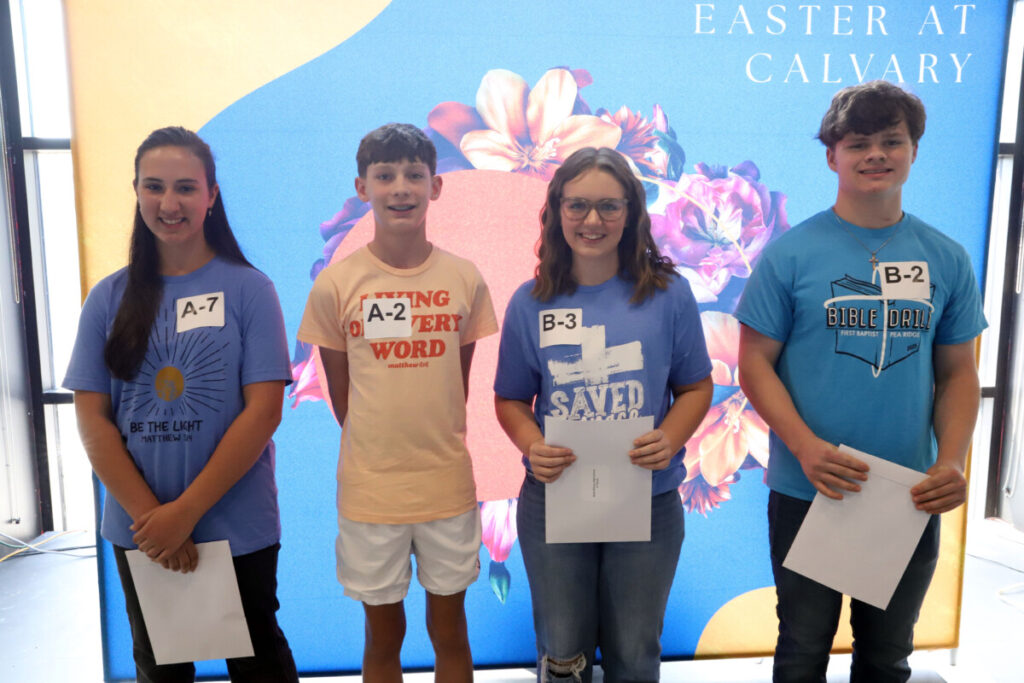 Bible Drill teaches scripture, provides opportunities 1 BibleDrill.Winners.2025