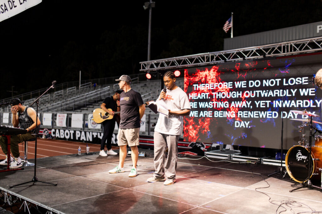 More than 200 make decisions of faith during Fields of Faith in Cabot 1 1C6A1346